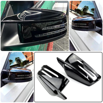 Coque rétroviseur Mercedes GLA X156 - vue de face - Becquet Voiture