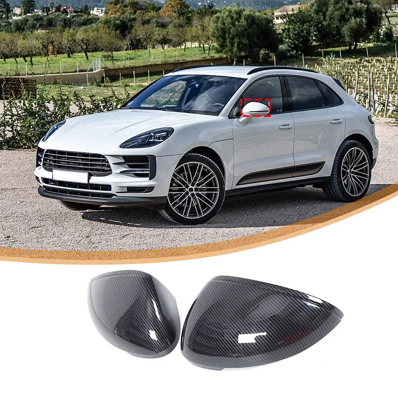 Coque Rétroviseur Porsche Macan 2011-2021 - vue de face - Becquet Voiture