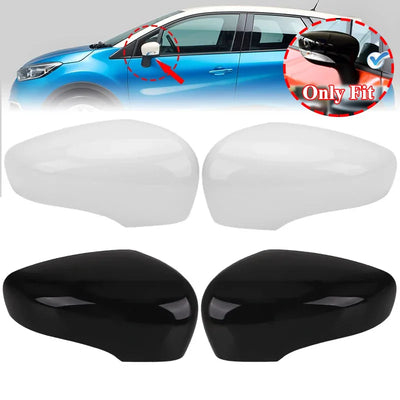 Coque Rétroviseur Renault Clio 4 2012-2019 - vue de face - Becquet Voiture