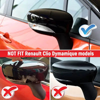 Coque Rétroviseur Renault Clio 4 2012-2019 - vue de profil - Becquet Voiture