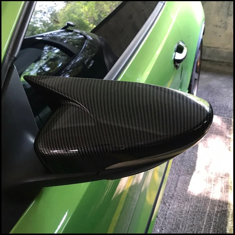 Coque rétroviseur Scirocco personnalisée Volkswagen - vue de face - Becquet Voiture