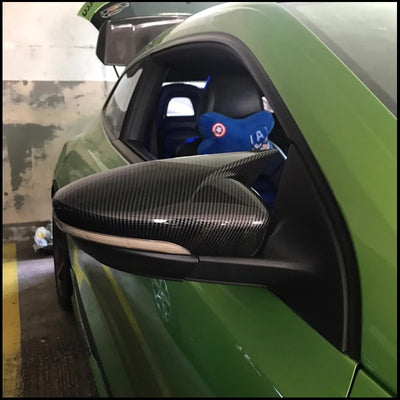 Coque rétroviseur Scirocco personnalisée Volkswagen - vue de profil - Becquet Voiture