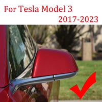 Coque Rétroviseur Tesla Model 3 2016-2023 - vue arrière - Becquet Voiture