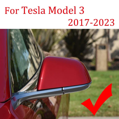 Coque Rétroviseur Tesla Model 3 2016-2023 - vue arrière - Becquet Voiture