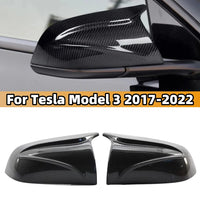 Coque Rétroviseur Tesla Model 3 2016-2023 - vue de face - Becquet Voiture