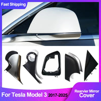Coque Rétroviseur Tesla Model 3 2017-2025 Highland Cache - vue de face - Becquet Voiture