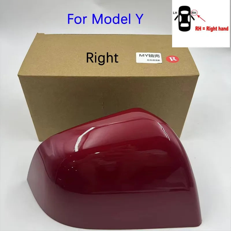 Coque Rétroviseur Tesla Model 3 Y Highland - détail du montage 2 - Becquet Voiture