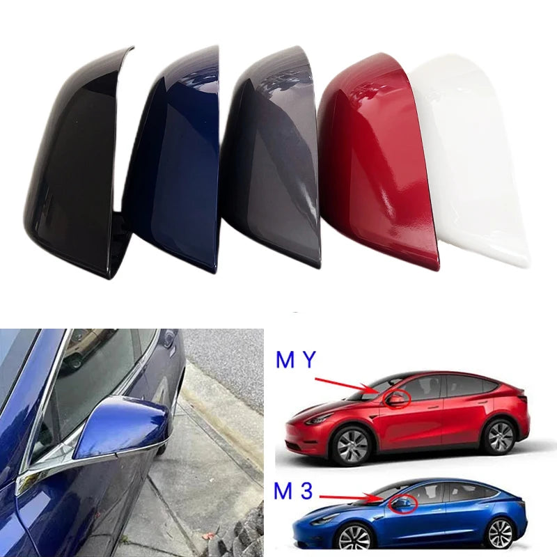Coque Rétroviseur Tesla Model 3 Y Highland - vue de face - Becquet Voiture