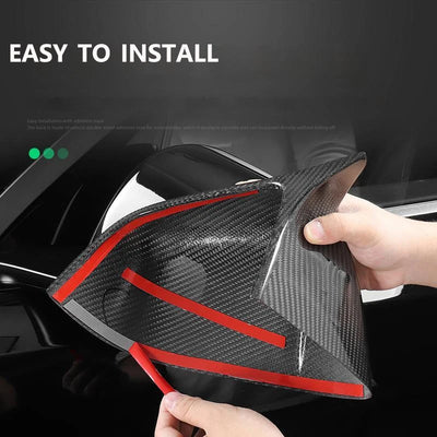 Coque Rétroviseur Tesla Model Y 2020-2023 - packshot studio - Becquet Voiture