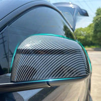 Coque Rétroviseur Tesla Model Y Juniper 2025-2026 - vue de profil - Becquet Voiture