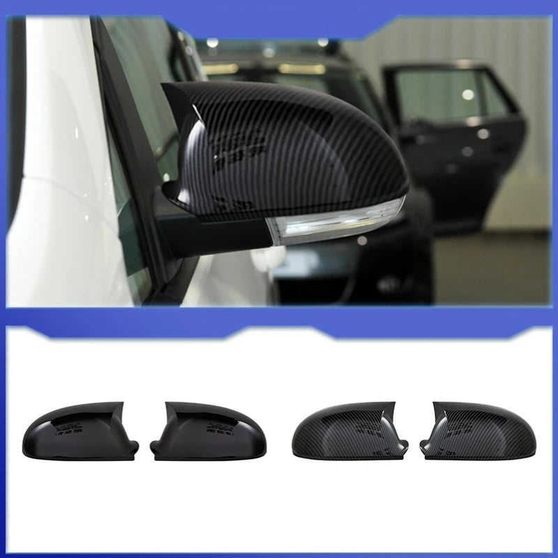 Coque rétroviseur Volkswagen Passat B6 personnalisée - vue de face - Becquet Voiture