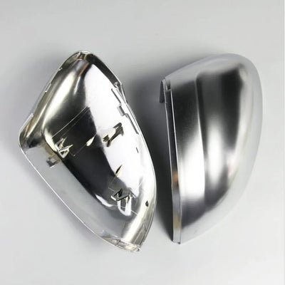 Coque rétroviseur Volkswagen Passat B8 chrome argenté - installé sur véhicule - Becquet Voiture