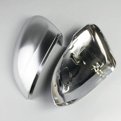 Coque rétroviseur Volkswagen Passat B8 chrome argenté - vue arrière - Becquet Voiture