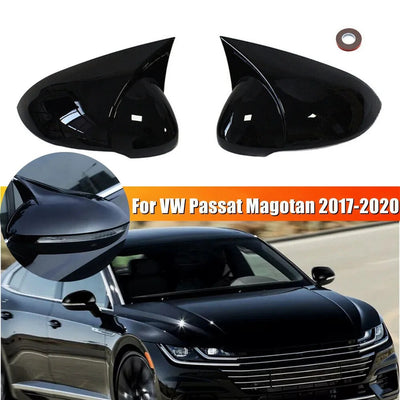 Coque rétroviseur Volkswagen Passat B8 personnalisée - vue de face - Becquet Voiture