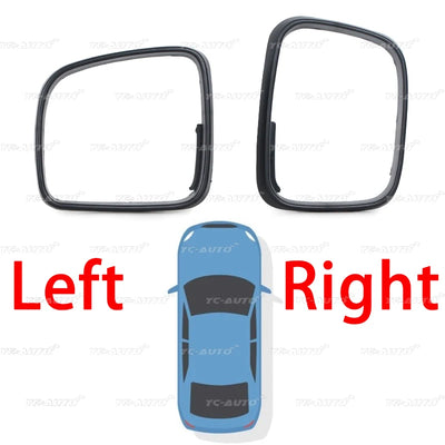 Coque Rétroviseur Volkswagen Transporter T5 Caddy - vue de profil - Becquet Voiture