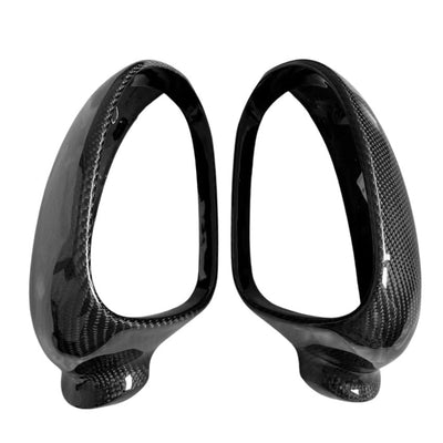 Coque Rétroviseur VW Golf 5 Noir Brillant Carbone - détail du montage - Becquet Voiture