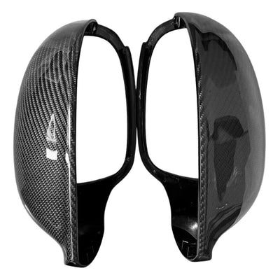 Coque Rétroviseur VW Golf 5 Noir Brillant Carbone - packshot studio - Becquet Voiture