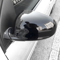 Außenspiegelkappe VW Golf 5 Schwarz glänzend Carbon - Seitenansicht - Becquet Voiture