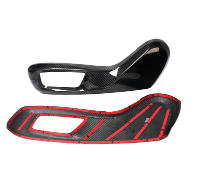 Coque Siège Latérale Fibre Carbone BMW F90 M5 - vue de profil - Becquet Voiture