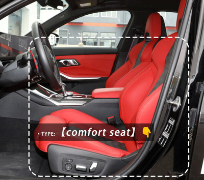 Coque Siège Latérale Fibre Carbone BMW G87 M2 - vue de profil - Becquet Voiture
