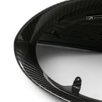 Carbon-Heckklappenverkleidungen Porsche Panamera II 2017–2025, Paar - Nahansicht - Becquet Voiture