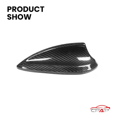 Coques d'Antenne Carbone BMW F30 G20 G30 - vue de profil - Becquet Voiture