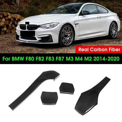 Coques de Dossier de Siège Carbone BMW M3 F80 M4 F82 - détail du montage - Becquet Voiture
