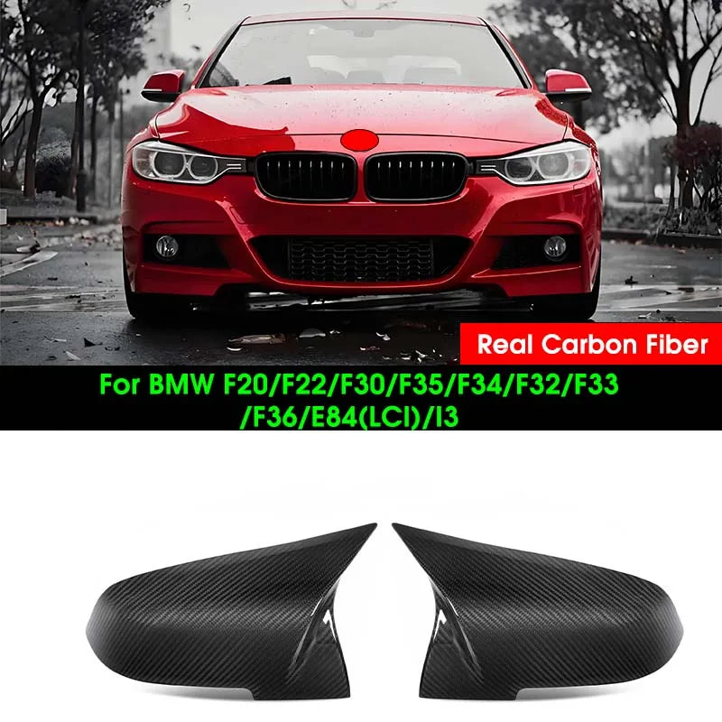 Coques de Rétroviseur Carbone BMW F20 F22 F30 F32 F36 - vue de face - Becquet Voiture