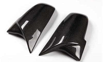 Coques de Rétroviseur Carbone BMW Série 1 2 3 4 F30 F32 - vue rapprochée - Becquet Voiture