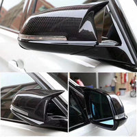 Coques de Rétroviseur Carbone BMW Série 1 2 3 4 X - vue de trois-quarts - Becquet Voiture