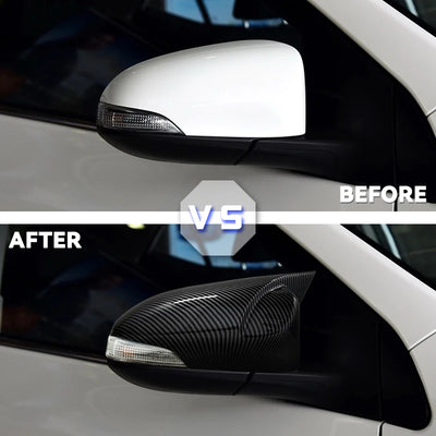 Coques de Rétroviseur Carbone Toyota Corolla 2014-2017 - vue de profil - Becquet Voiture
