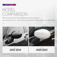 Coques de Rétroviseur Mini Cooper F54 F55 F56 F57 F60 - vue de profil - Becquet Voiture