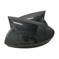 Coques de Rétroviseur Renault Megane 4 2016-2020 Noir Brillant - installé sur véhicule - Becquet Voiture