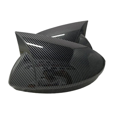Coques de Rétroviseur Renault Megane 4 2016-2020 Noir Brillant - installé sur véhicule - Becquet Voiture
