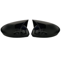 Coques de Rétroviseur Renault Megane 4 2016-2020 Noir Brillant - vue rapprochée - Becquet Voiture