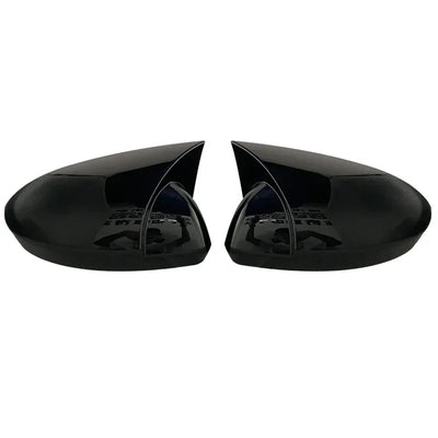 Coques de Rétroviseur Renault Megane 4 2016-2020 Noir Brillant - vue rapprochée - Becquet Voiture