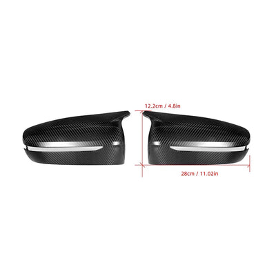 Coques de Rétroviseurs BMW M5 F90 Carbone (Paire) - packshot studio - Becquet Voiture