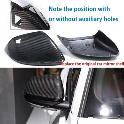 Coques de Rétroviseurs Carbone Audi Q8 RS Q8 Lamborghini Urus - détail du montage - Becquet Voiture