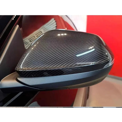 Coques de Rétroviseurs Carbone Audi Q8 RS Q8 Lamborghini Urus - installé sur véhicule - Becquet Voiture