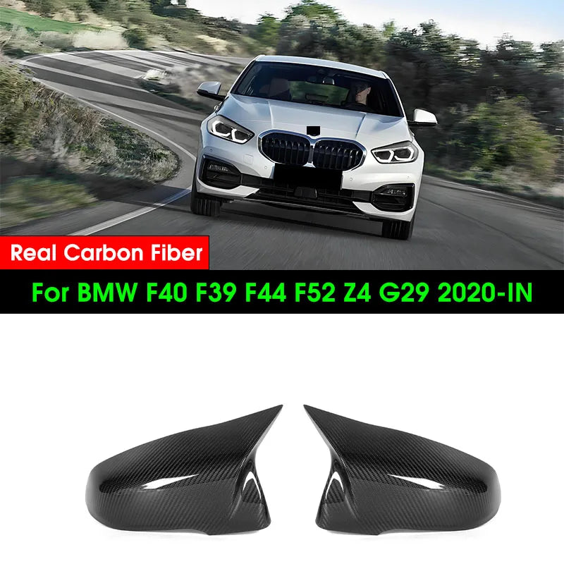 Coques de Rétroviseurs Carbone BMW F40 F44 Z4 G29 Supra - vue de face - Becquet Voiture