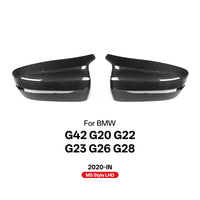 Coques de Rétroviseurs Carbone BMW G20 G22 G42 M4 Style 2020+ - détail du montage - Becquet Voiture