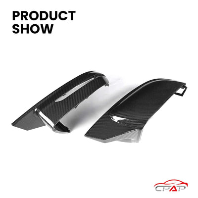 Coques de Rétroviseurs Carbone BMW G20 G22 G42 M4 Style 2020+ - vue arrière - Becquet Voiture