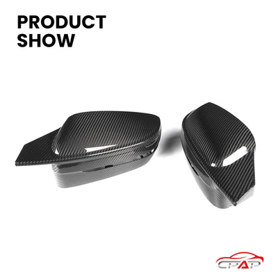 Coques de Rétroviseurs Carbone BMW G20 G22 G42 M4 Style 2020+ - vue de profil - Becquet Voiture