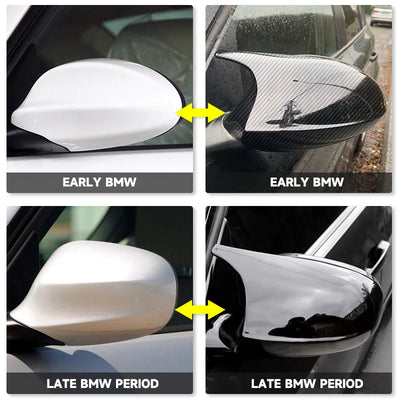 Coques de Rétroviseurs Carbone BMW Série 1 et 3 E90 E92 - vue de profil - Becquet Voiture