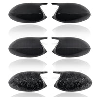 Coques de Rétroviseurs Carbone BMW Série 1 et 3 E90 E92 - vue de trois-quarts - Becquet Voiture