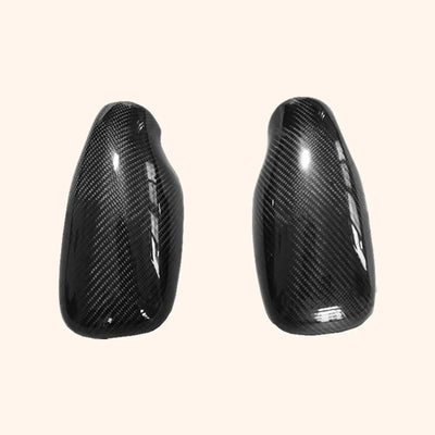 Coques de Rétroviseurs Carbone Lotus Exige 2004-2011 - vue de trois-quarts - Becquet Voiture