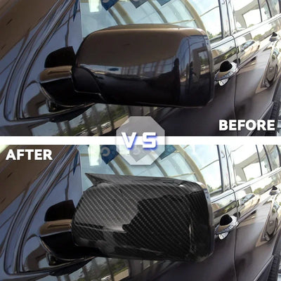 Coques de Rétroviseurs M Look BMW X5 E53 1999-2006 - vue de profil - Becquet Voiture