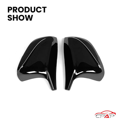 Coques de Retroviseurs Noir Brillant Infiniti Q50 Q60 2014-2024 - vue de profil - Becquet Voiture