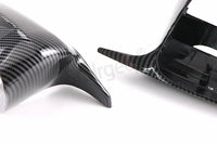 Außenspiegelkappen BMW 3er 4er 5er 7er 8er G20 G30 Carbon - am Fahrzeug montiert 2 - Becquet Voiture