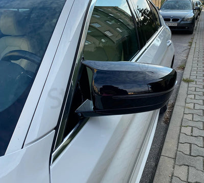 Coques Rétroviseur BMW Série 3 4 5 7 8 G20 G30 Carbone - installé sur véhicule 4 - Becquet Voiture